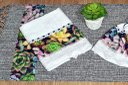 Ver imagem 2 de Kit de Lavabo 3 Peças - Giovana Arte & Tear