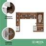 Guarda-Roupa Modulado 7 Portas 6 Gavetas 5 Peças - 2