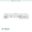 Ver imagem 3 de Guarda-Roupa Modulado 7 Portas 6 Gavetas 5 Peças