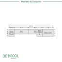 Ver imagem 3 de Guarda-Roupa Modulado 7 Portas 6 Gavetas 5 Peças