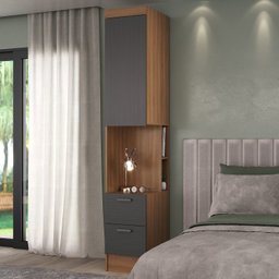 Guardo Roupa Modulado 7 Portas 6 Gavetas 5 Peças  - 8