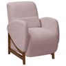 Poltrona da Mamãe para Amamentação Babi Quarto de Bebê Bouclê - Sofa Store:bouclê Rosa Bebê - 3