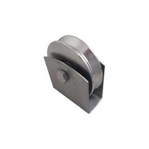 Roldana P/portao C/suporte 75mm X 15,5mm