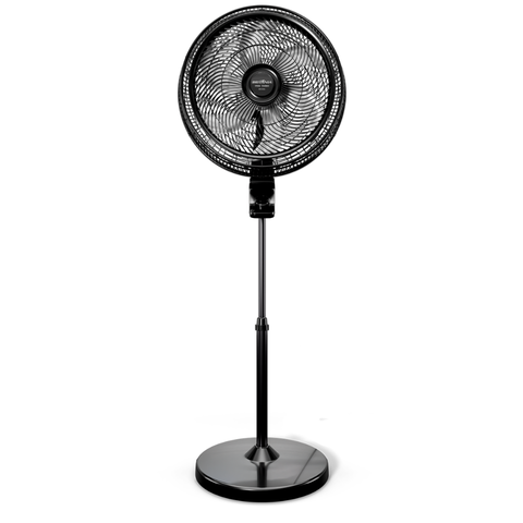 Ventilador de Coluna com Pé 57 cm Turbo 6 Pás 127V Silencioso 3 Velocidades 175W