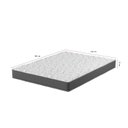 Ver imagem 5 de Colchão Casal Espuma Misto D33 138CMX17CMX188CM Montreal Yescasa Grafite Cinza