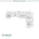 Ver imagem 3 de Guarda-Roupa Modulado 7 Portas 4 Gavetas 5 Peças