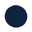 Ver imagem 3 de Puff Decorativo Orgânico Fixo Nuvem Veludo Azul - Loja Sheep