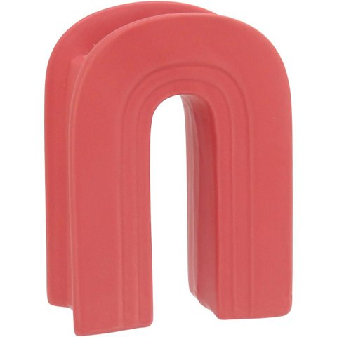 Opala Vaso 18x13x7cm Cerâmica Coral