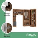 Ver imagem 2 de Guarda-Roupa Modulado 7 Portas 4 Gavetas 5 Peças