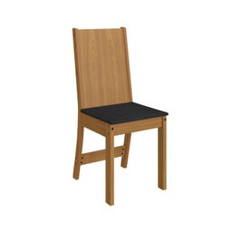 Conjunto Sala de Jantar 1 Mesa Tampo MDP Retangular com 4 Cadeiras Cozinha Dalila Yescasa - 6