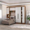 Ver imagem 1 de Guarda-Roupa Modulado 6 Portas 4 Gavetas 4 Peças
