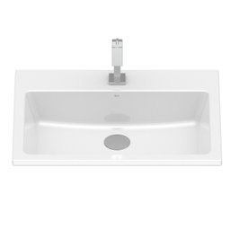 Cuba de Sobrepor com Mesa 55x42cm Optica PQ55 Roca - 5