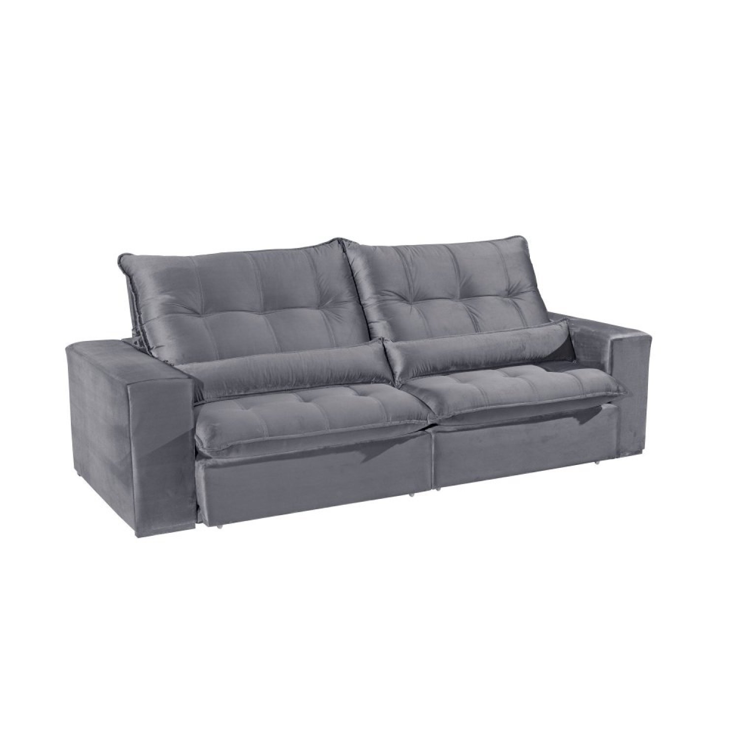 Sofá Retrátil/Reclinável 280cm 5 Lugares Mercedes - 7