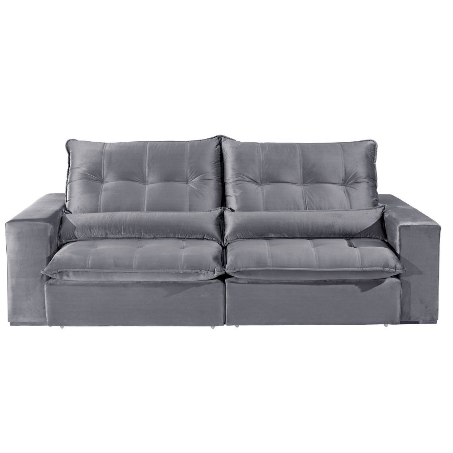 Sofá Retrátil/Reclinável 280cm 5 Lugares Mercedes - 6