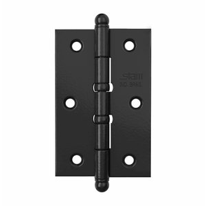 Dobradiça de Porta Pino e Bola com Anel 3.1/2" x 2.5/16" com 3 Peças Stam