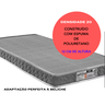 Beliche Seguro - Suporta 100kg/cama com 2 Colchões D20:branco - 6