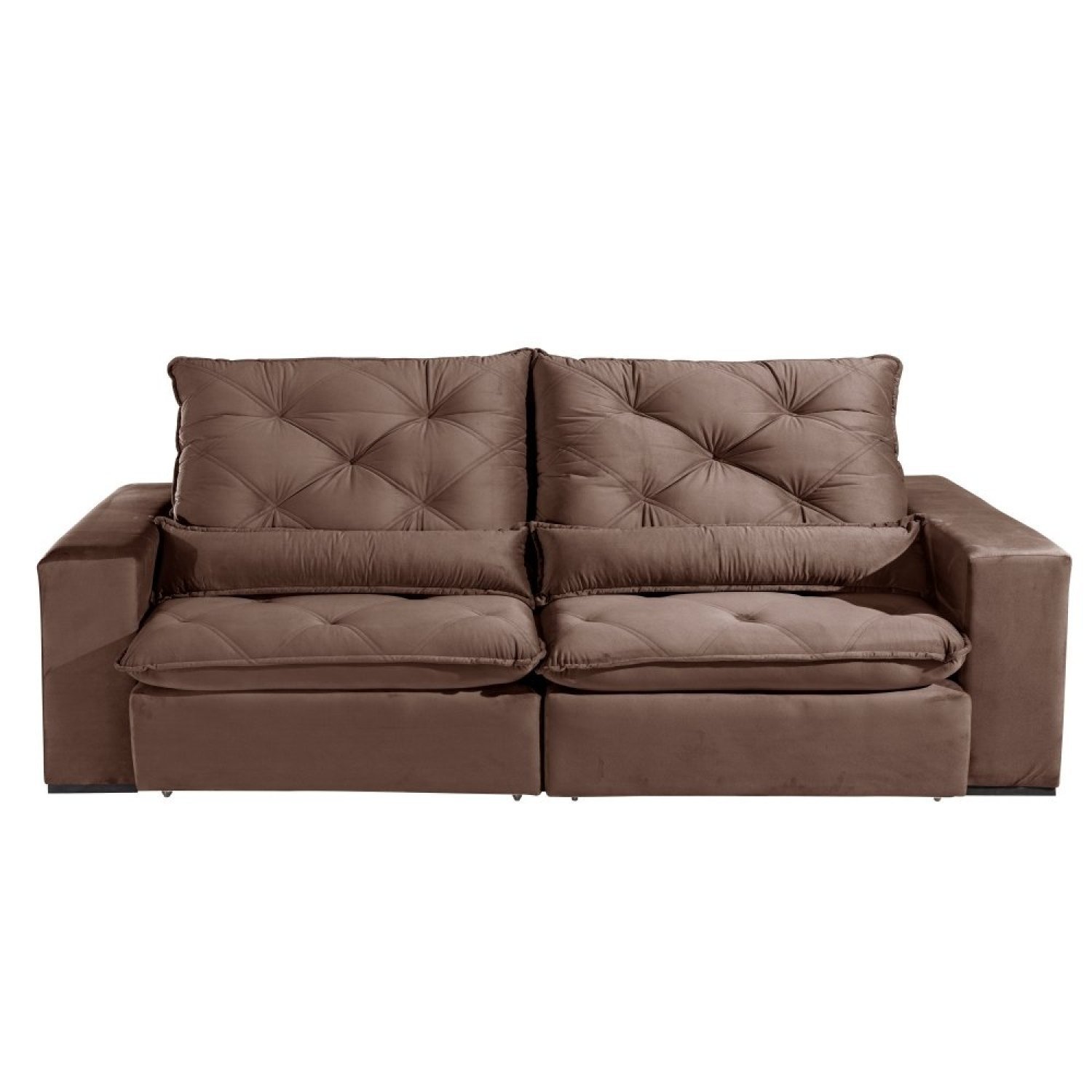 Sofá Retrátil/Reclinável 210cm 3 Lugares Ibiza - 7
