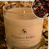 Vela Aromatica Artesanal Perfumada - Cascas e Folhas - 4