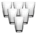 Ver imagem 2 de Copo Baroque Pasabahçe 230ml Agua e Suco 6 Pcs