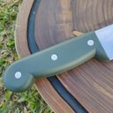 Ver imagem 6 de Facão Para Mato Tramontina 12' de Camping Aço Inox Grande para Lida Full Tang Verde