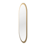 Espelho Oval Decorativo para Sala 90x45cm - Dourado - 2