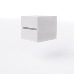 Estação de Trabalho 6 Lugares 360x120 com 2 Gavetas Suspensas Cor:branco - 2