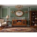 Ver imagem 1 de Rack Hanover 2 Portas 1 Gaveta Pés Luis Xv 75 X 150 X 40 (a X L X P)