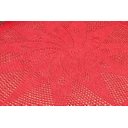 Ver imagem 2 de Tapetão de Sala Redondo em Crochê - Vermelho Arte & Tear