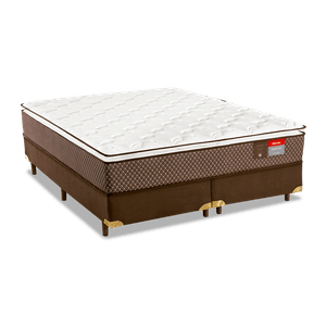 Conjunto Box King Molas Ensacadas Evolution Pillow Top 192x203x70 Reconflex