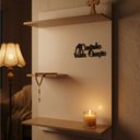 Ver imagem 2 de Oratório de Parede 3 Nichos Cantinho da Oração Decoração Religiosa 90x60 - Br/Am