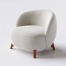Poltrona Beirute em Linho Safira Off White - Home Mobily - 1