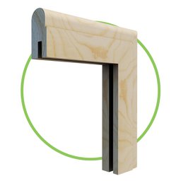 Lousa Quadro Escolar Verde UV Standard 3mm 90x70 cm Moldura de Madeira Pinus Mais Giz e Apagador - 2