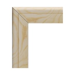 Lousa Quadro Escolar Verde UV Standard 3mm 90x70 cm Moldura de Madeira Pinus Mais Giz e Apagador - 4