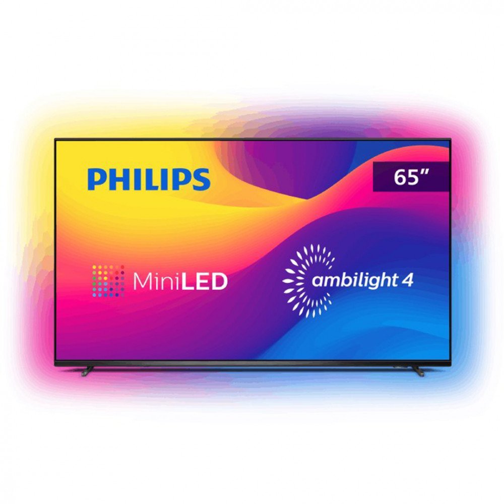 Smart TV Philips 65 UHD 4K Mini Led 65PML9507/78 Android Ambilight Dolby Vision Atmos - 1