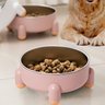 Comedourdo Elevado Cachorro Gato Cao Animal de Estimaçao Raçao Tigela Removivel Grande Capacidade Fa - 7