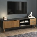 Ver imagem 1 de Rack para TV até 55 Polegadas 2 Portas 2 Gavetas 180cm Lavis