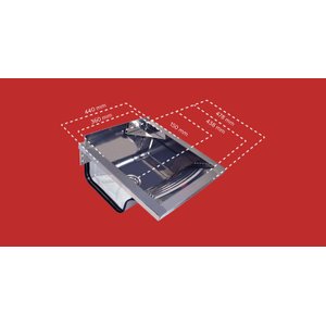 Tanque Inox Docol para Fixar na Parede 44x47cm