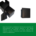 Ver mais imagens de Kit p/ Porta Correr Trilho Alumínio 35x35 1,20m Preto