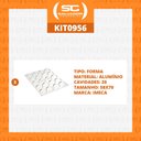 Ver imagem 2 de KIT - 3 Assadeiras Pão de Hamburguer 20 Cavidades Alumínio 58x70 APH20 - Imeca