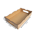 Ver imagem 2 de Bandeja Volteada 100% MDF (31x22) MDF CRU
