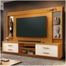 Estante Home Leni 2,40m para Tvs de até 75" Off White/cedro - 3
