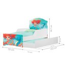 Ver imagem 2 de Bicama Infantil Uly Sereia Menina