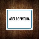 Ver imagem 1 de Placa Ambiente - Área De Pintura 27X35