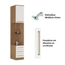 Ver imagem 4 de Mesa de Cabeceira Dormitório Modulado Irlanda - Módulo Criado Alto - Roupeiro Demobile