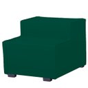 Ver imagem 4 de Escada Estofada 2 Degraus para Cachorro Gato e Maca de Estetica Suede Verde