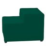 Escada Estofada 2 Degraus para Cachorro Gato e Maca de Estetica Suede Verde - 2