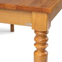 Ver imagem 5 de Conjunto Sala de Jantar Mesa Madeira Maciça com 6 Cadeiras Wishbone Amarílis Espresso Móveis