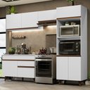 Ver imagem 1 de Armário de Cozinha Completa 260cm Branco Reims 09 Branco