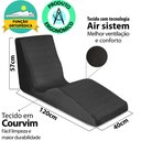 Ver imagem 2 de Puff Poltrona Gamer Ortopédica de Espuma Anatômica Bf Colchões