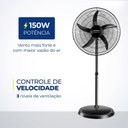Ver imagem 4 de Ventilador Coluna Turbo Pro 55 150w 220v Nvc-pro-55 Mondial